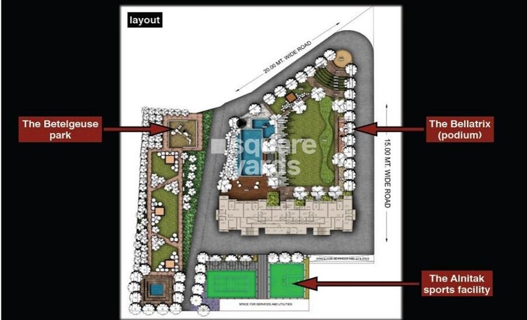 Piramal Sunteck Signia Waterfront Master Plan Image