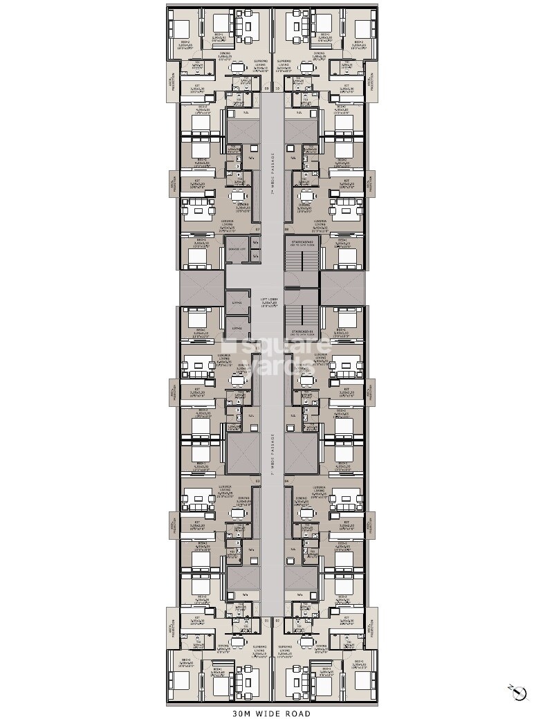 Platinum Esquare Floor Plans 1