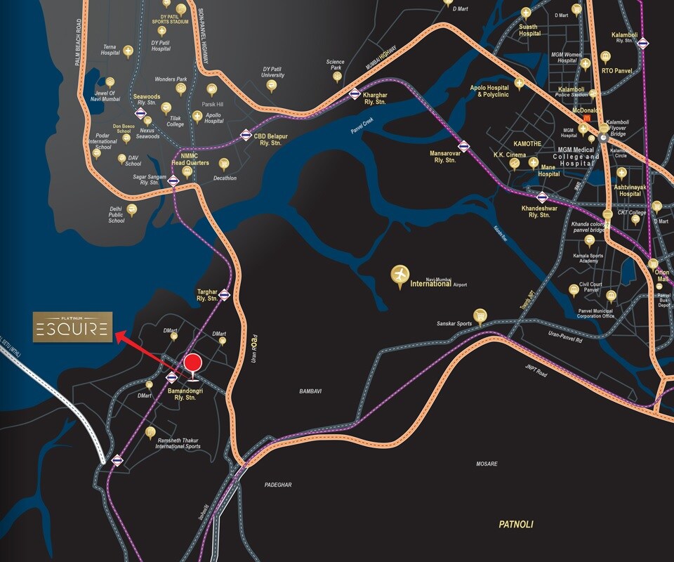 Platinum Esquare Location Image