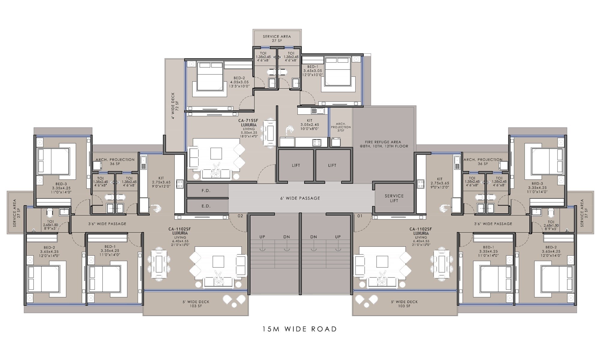 Platinum Oakwoods Floor Plans