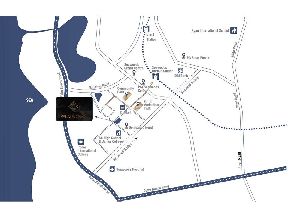Platinum Palm Woods Location Image