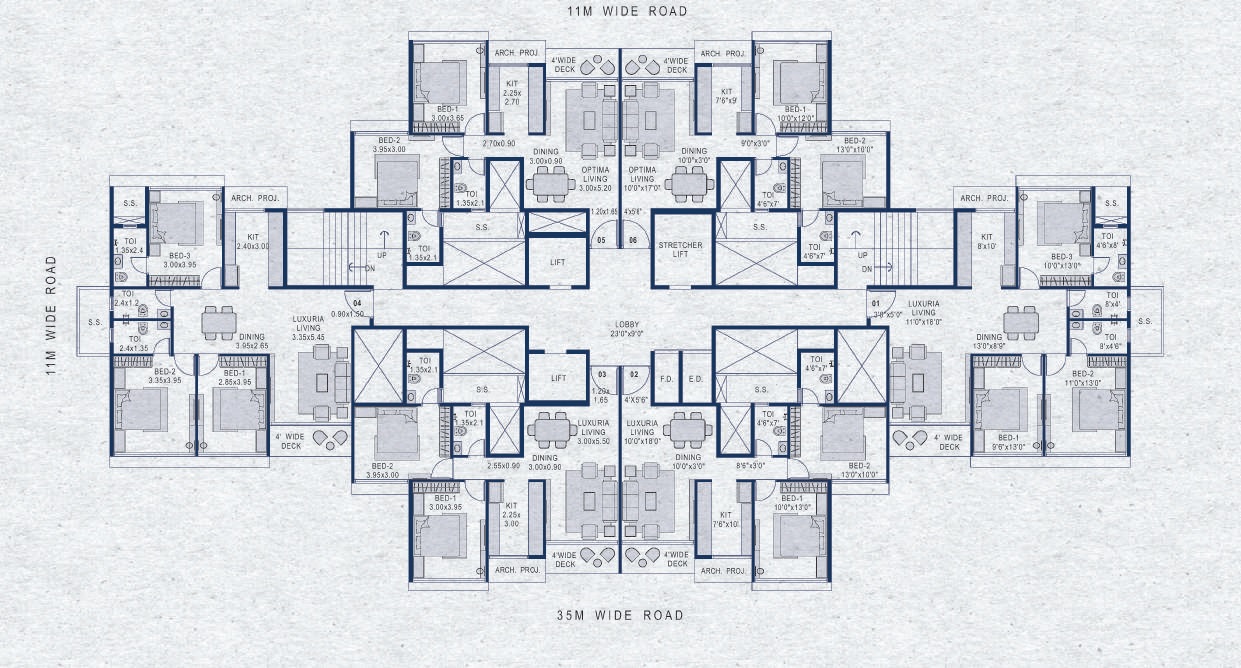 Platinum Parksyde Floor Plans