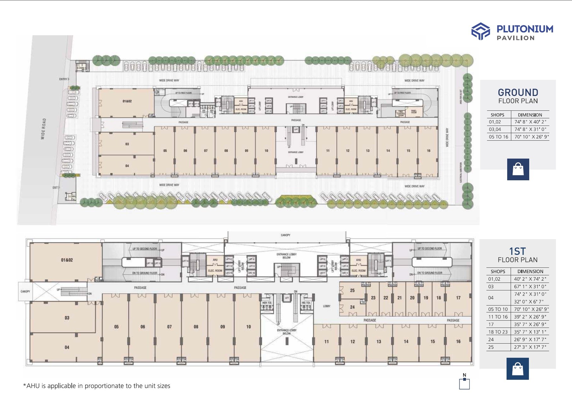 Plutonium Business Park Floor Plans 1