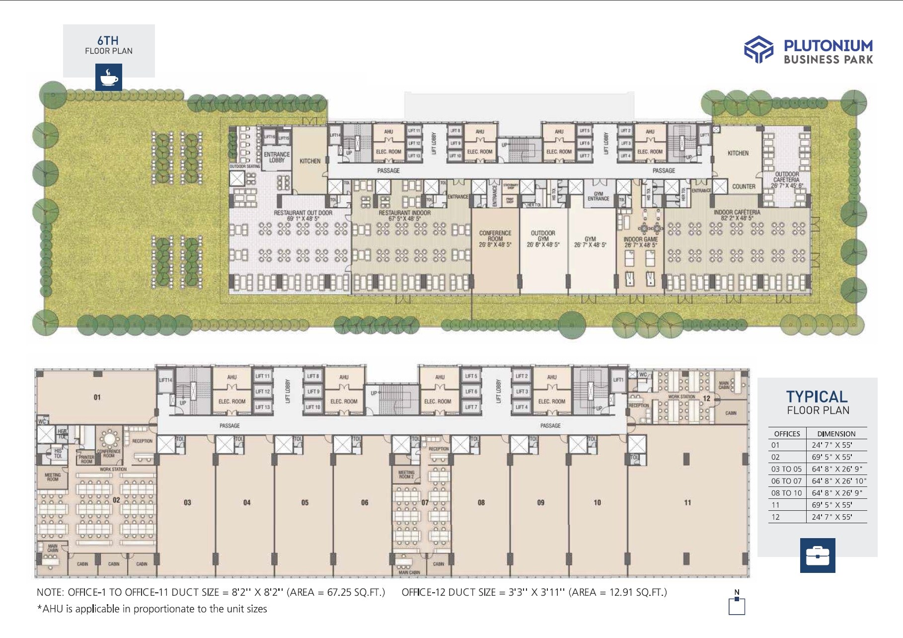 Plutonium Business Park Floor Plans 2