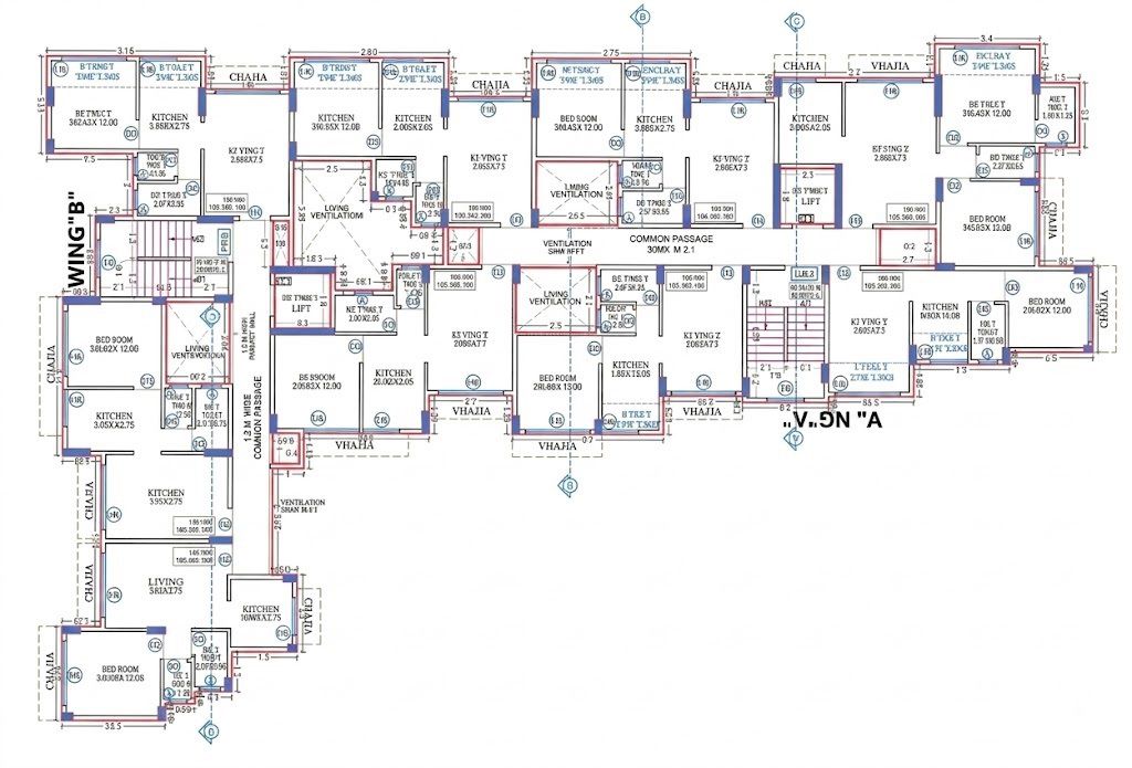 Pratham Vrundavan Floor Plans