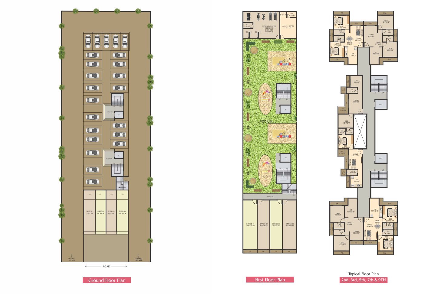 Prathmesh Symphony Floor Plans