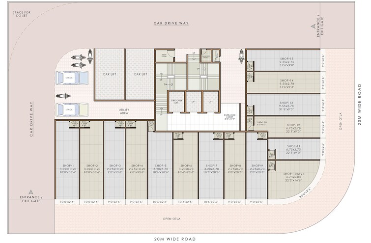 Precious Krishna Hills Master Plan Image