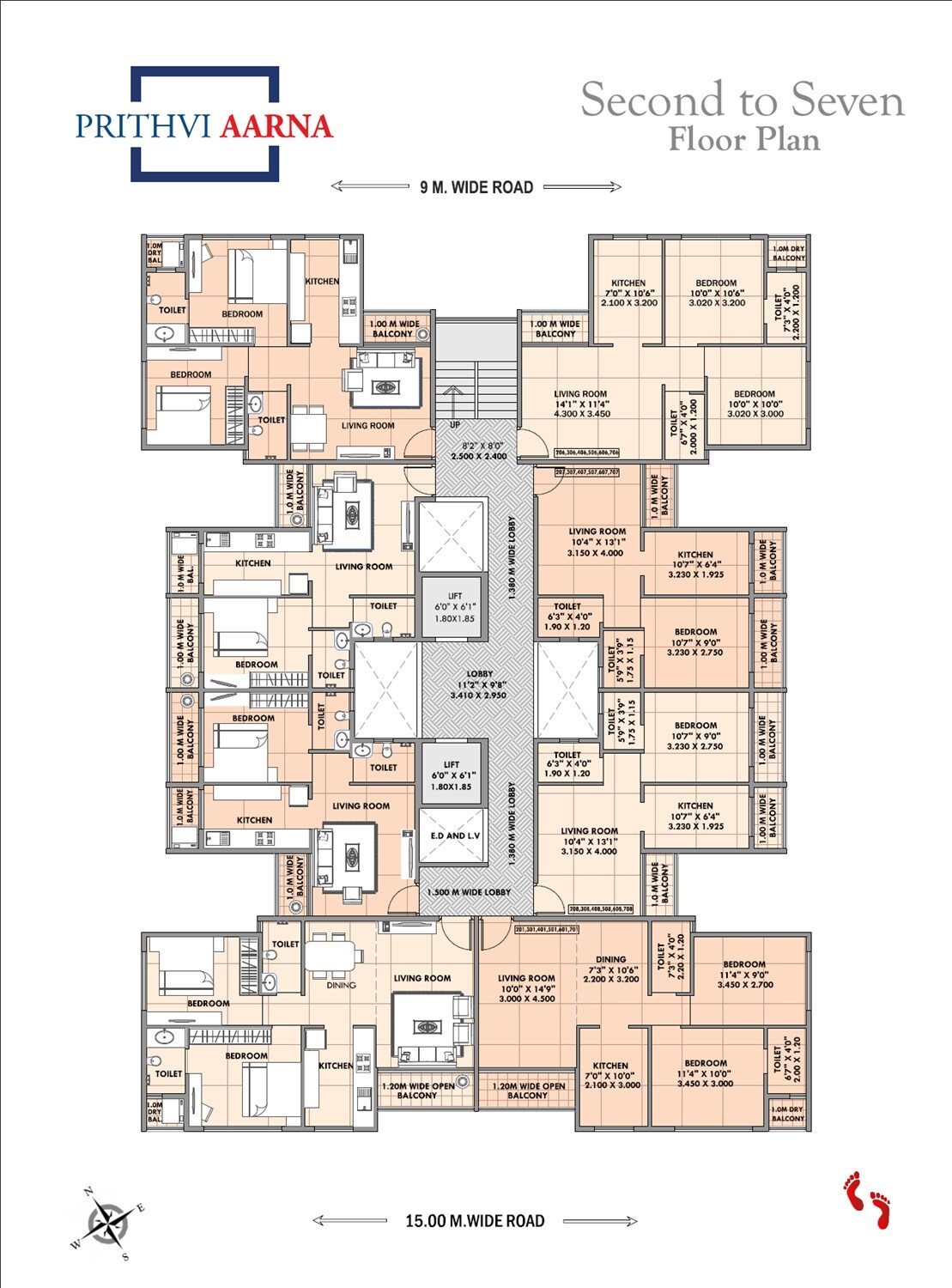 Prithvi Aarna Floor Plans