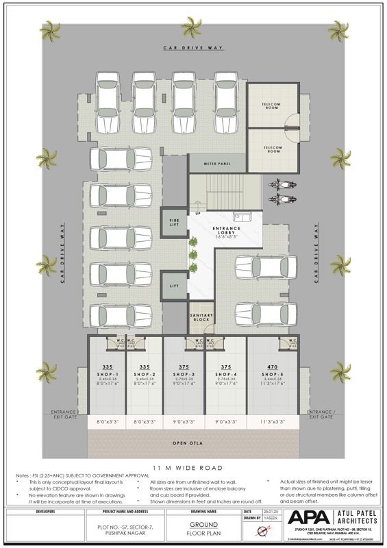 Prithvi Palacio Floor Plans