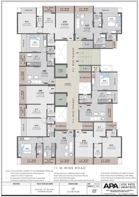 Prithvi Palacio Floor Plans