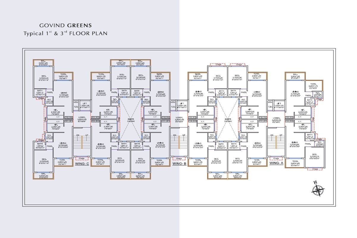 Priyal Govind Greens Floor Plans 1