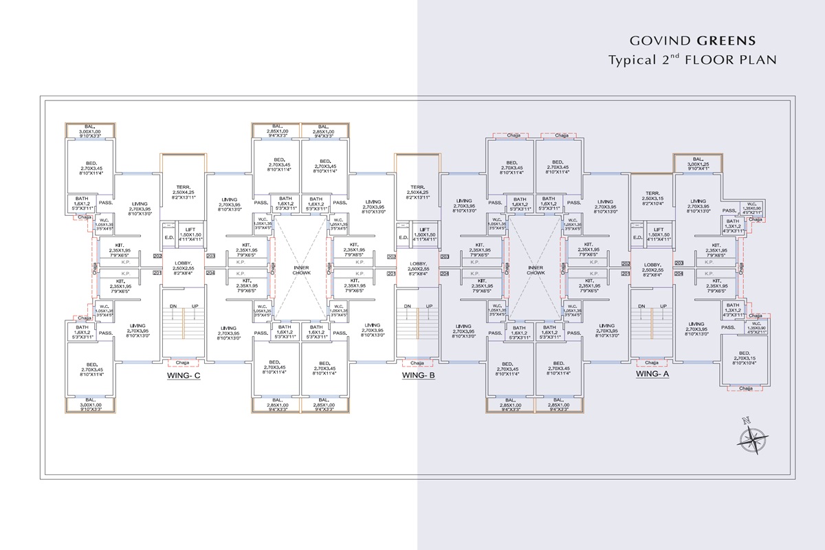 Priyal Govind Greens Floor Plans