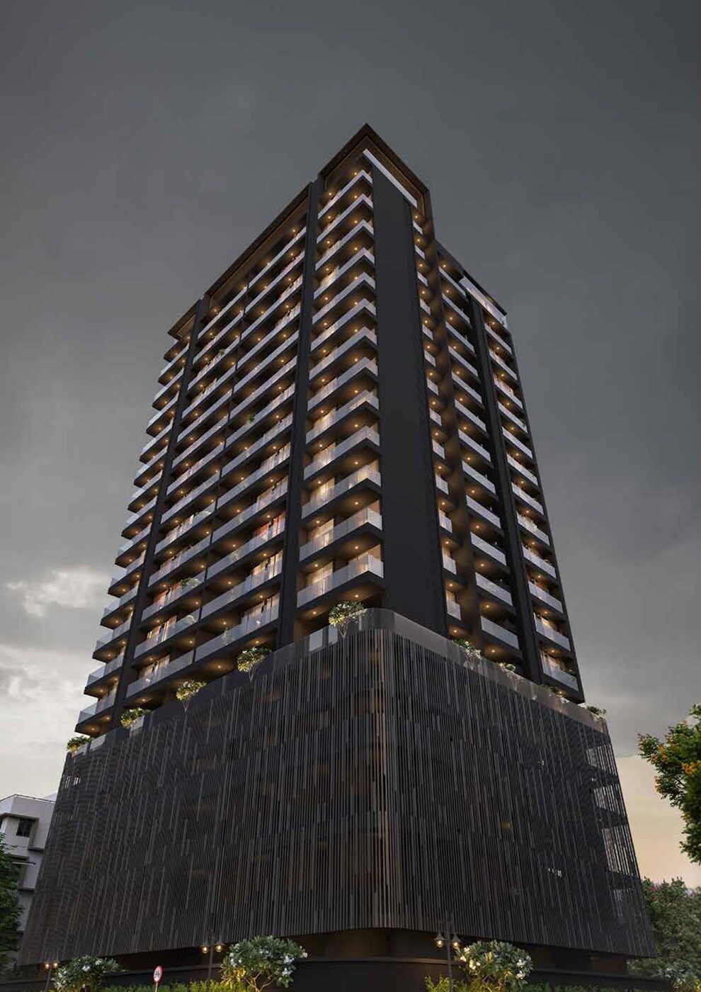 Progressive Aum Apartment Exteriors