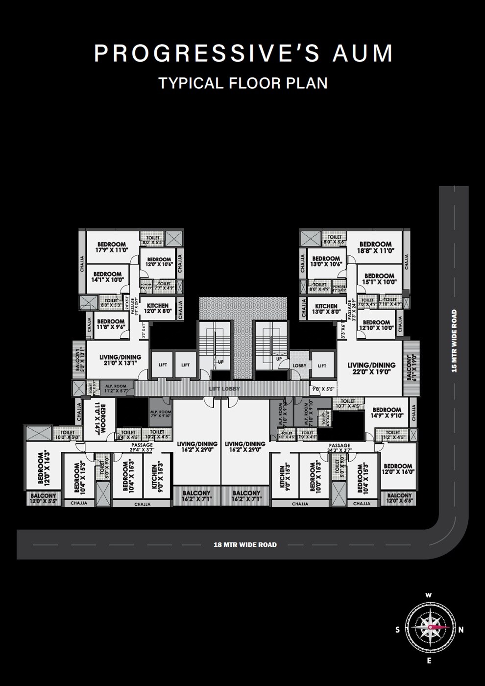Progressive Aum Floor Plans