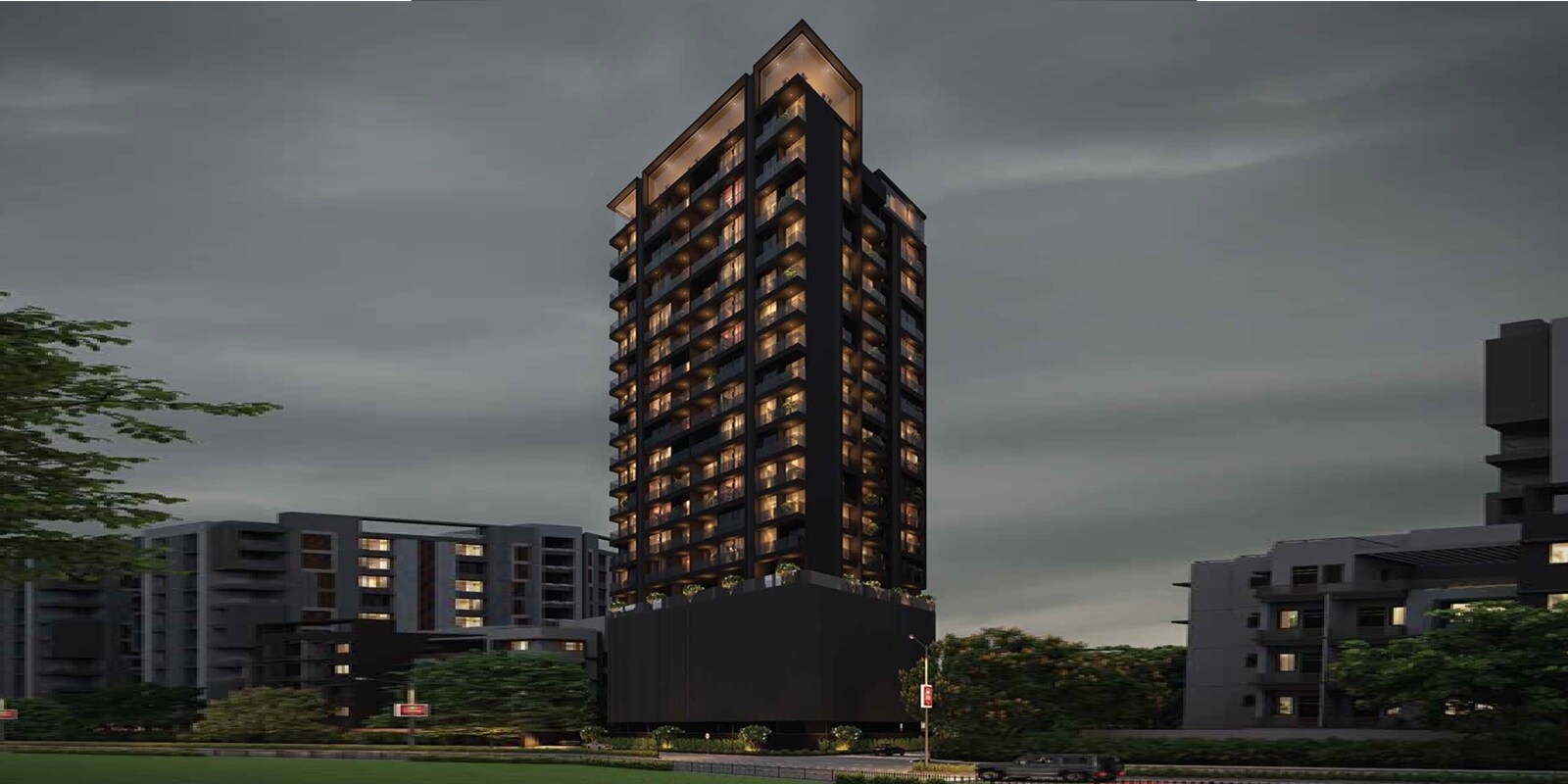 Progressive Aum residential project in Sector 16 Vashi
