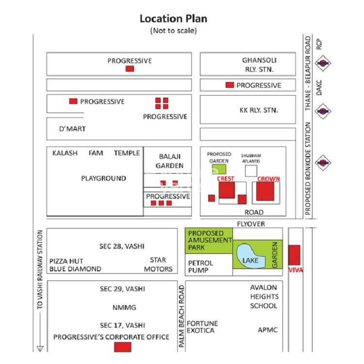 Progressive Group Crown Location Image