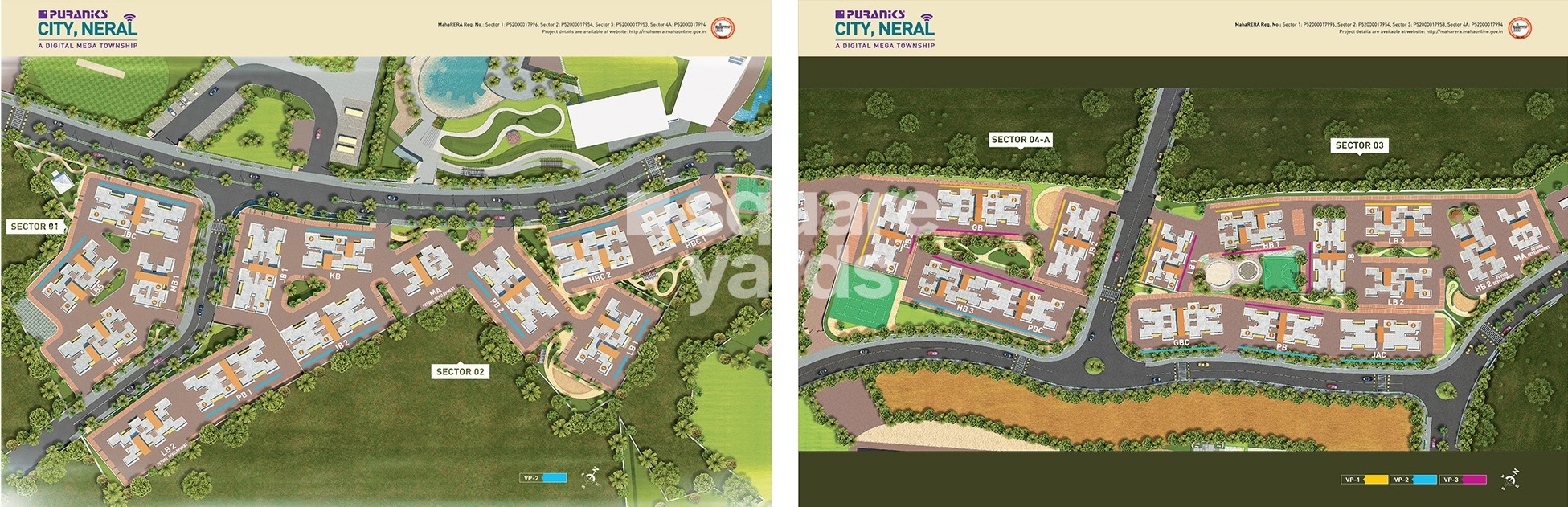 Puraniks City Master Plan Image