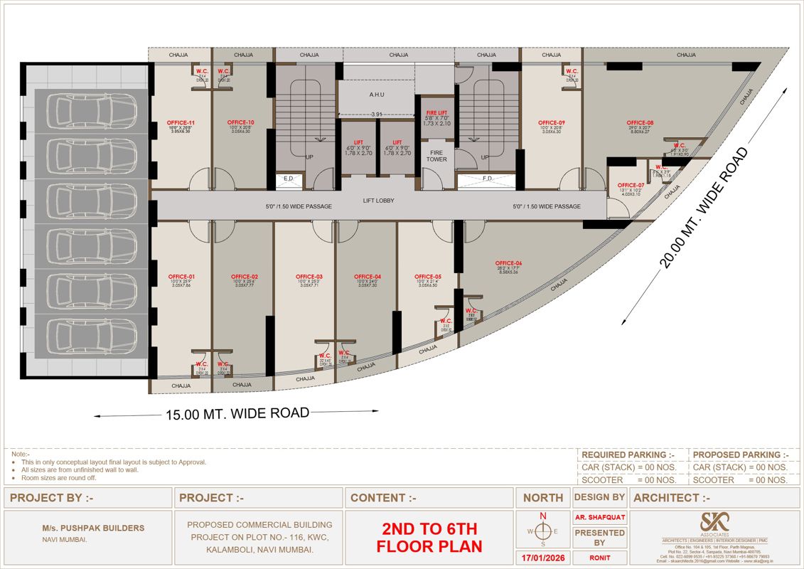 Pushpak Laxmi One Floor Plans