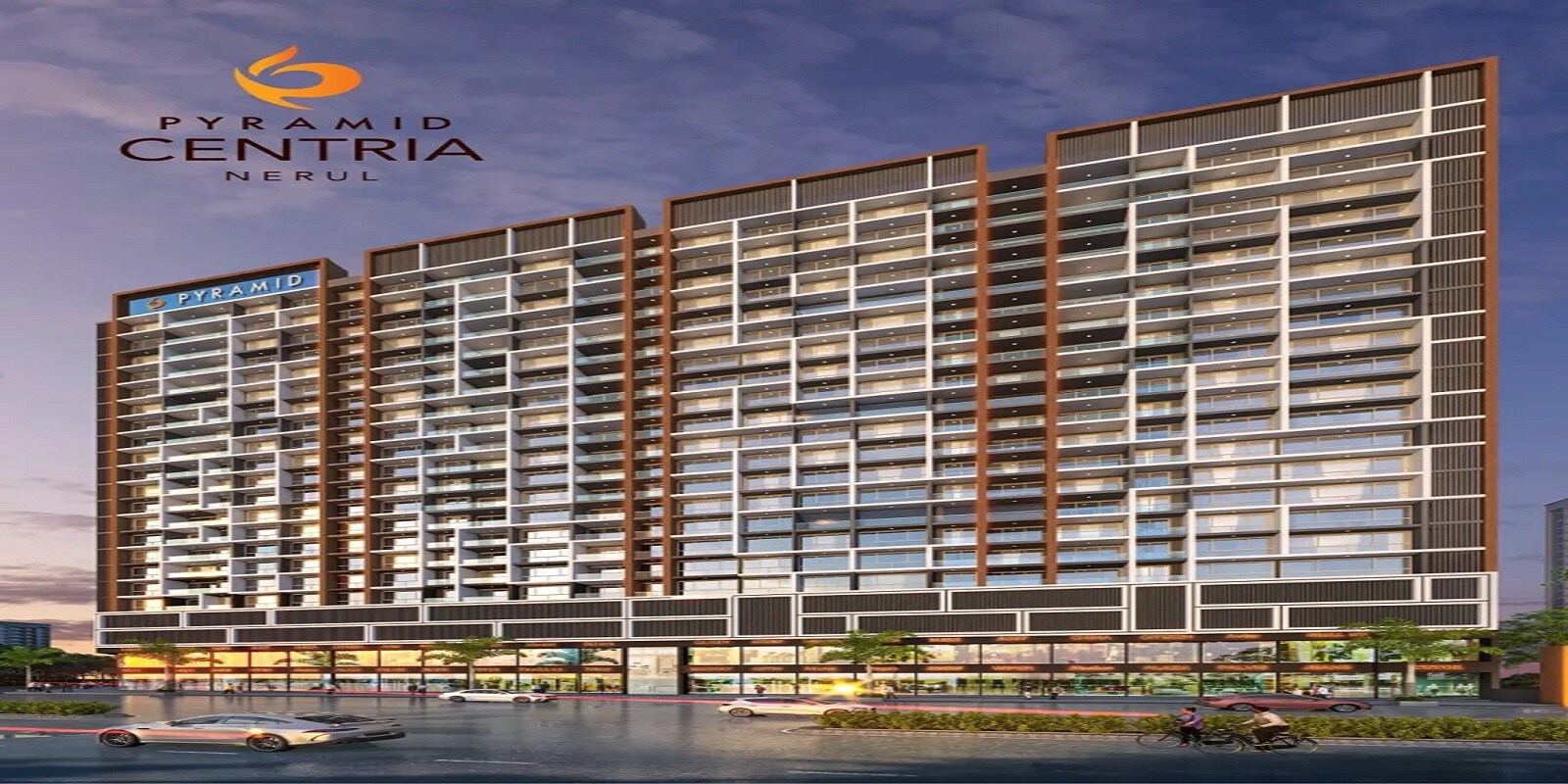 Pyramid Centria residential project in Sector 10A Nerul