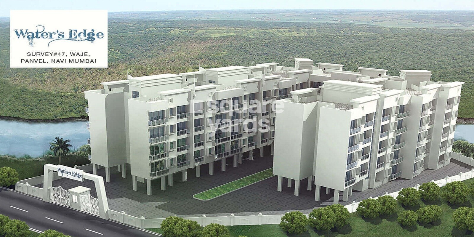 Qualcon Water Edge residential project in New Panvel