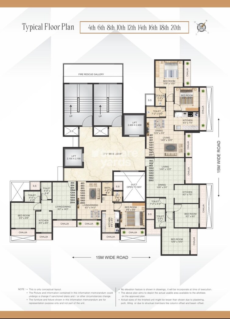 R D Parvati Garden Floor Plans 2