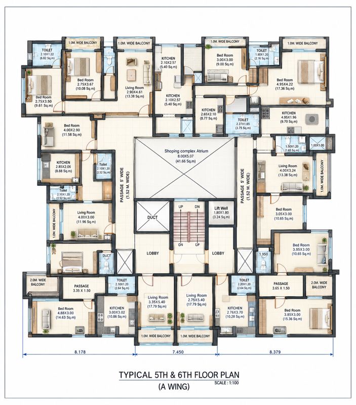 Rachana Chanewala Complex Floor Plans