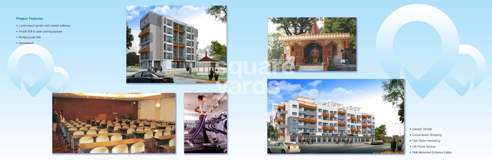 Radha Mohan Shiv Srushti Amenities-Features
