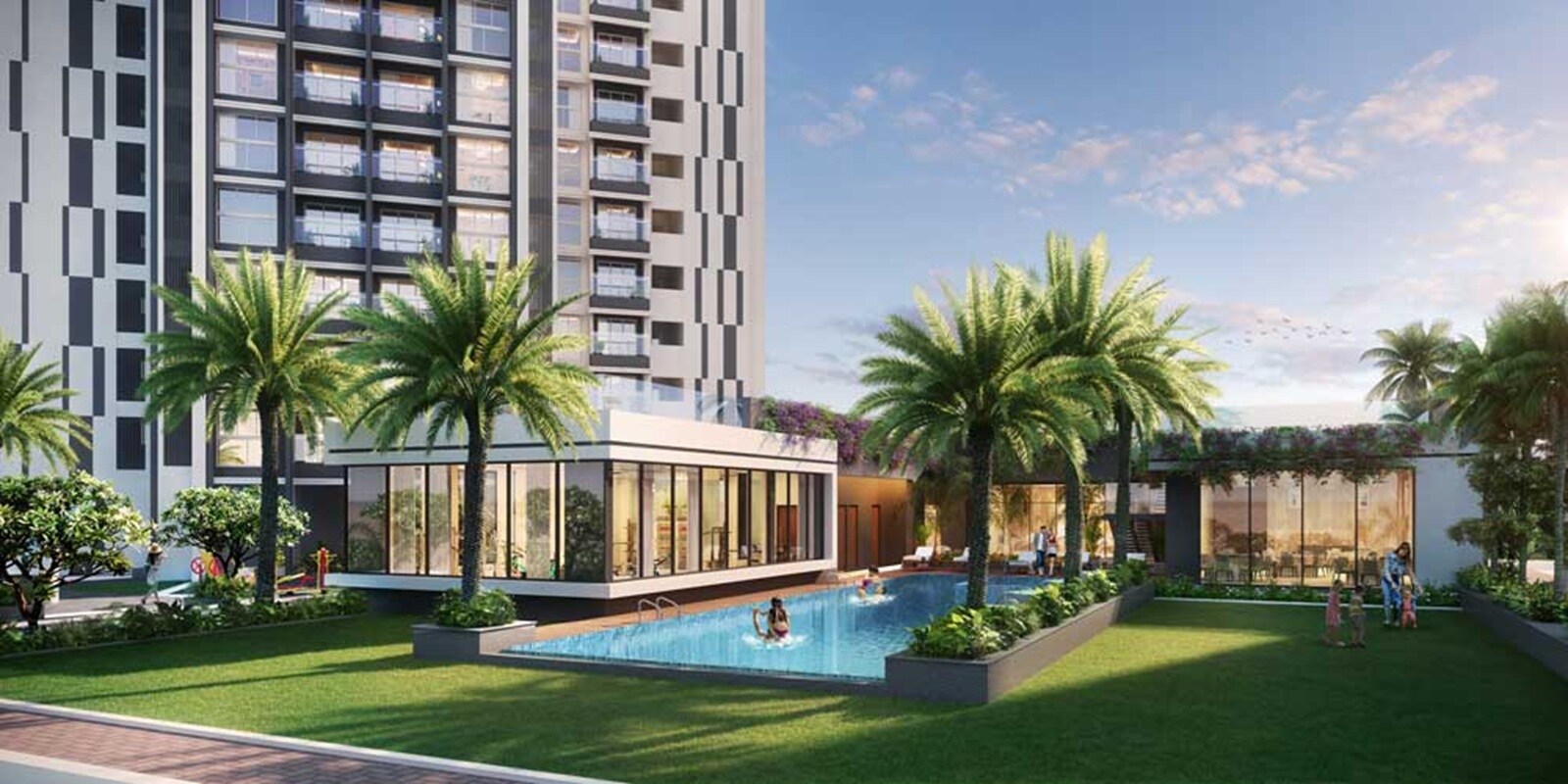 Raheja Atlantis residential project in Juinagar