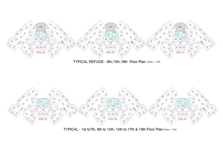 Raheja Lunaris Floor Plans 1