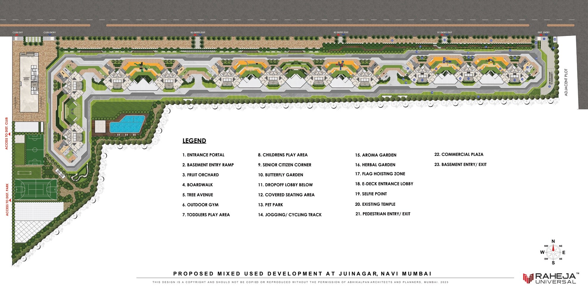 Raheja Lunaris Master Plan 1