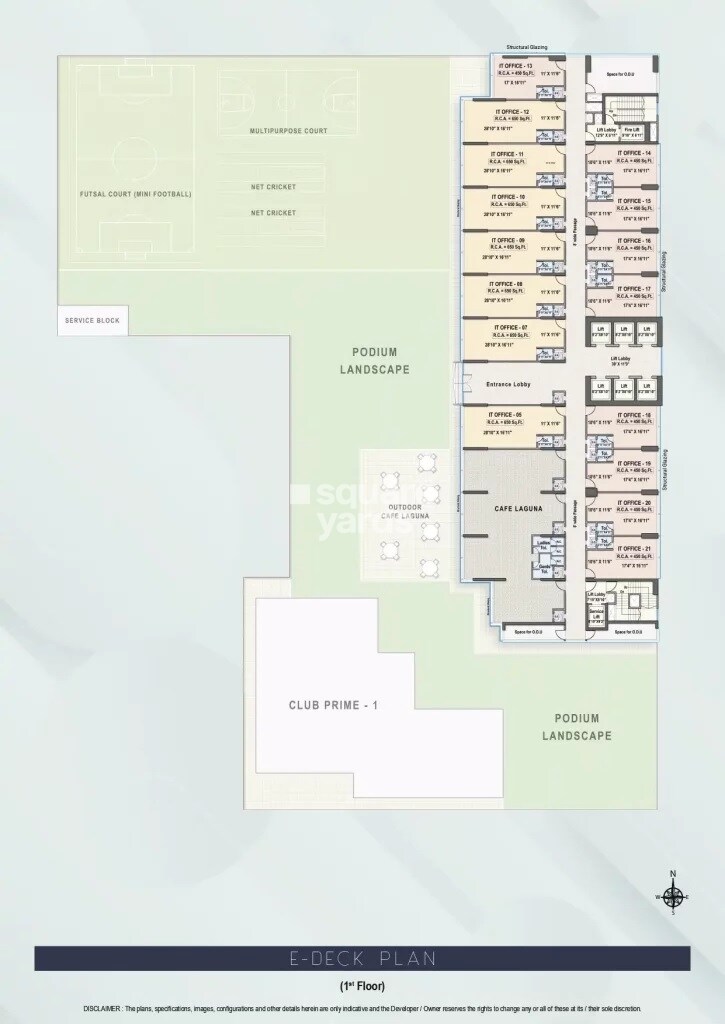 Raheja Prime 1 Floor Plans