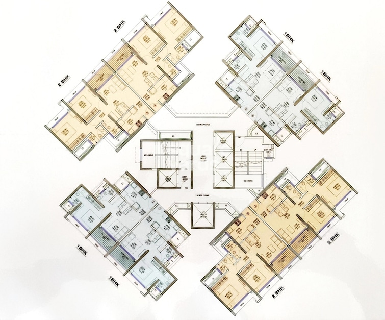 Raheja Solaris Floor Plans