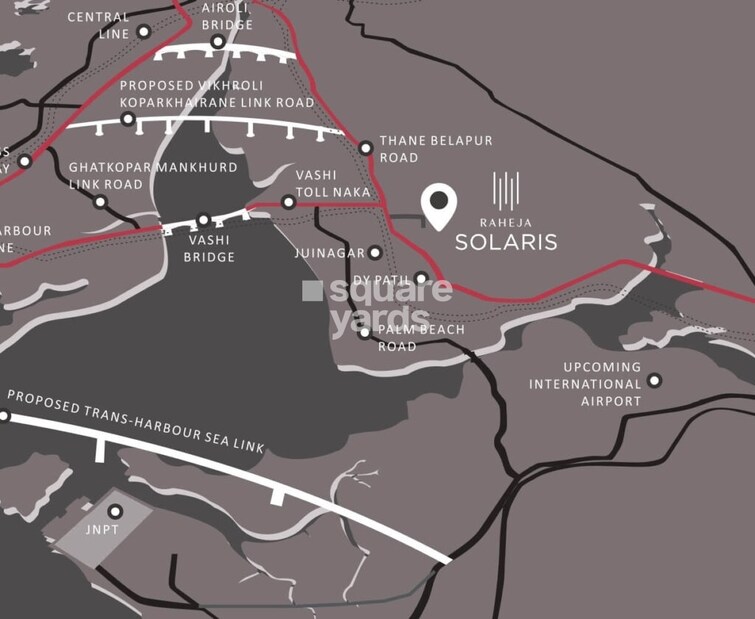 Raheja Solaris Location Image