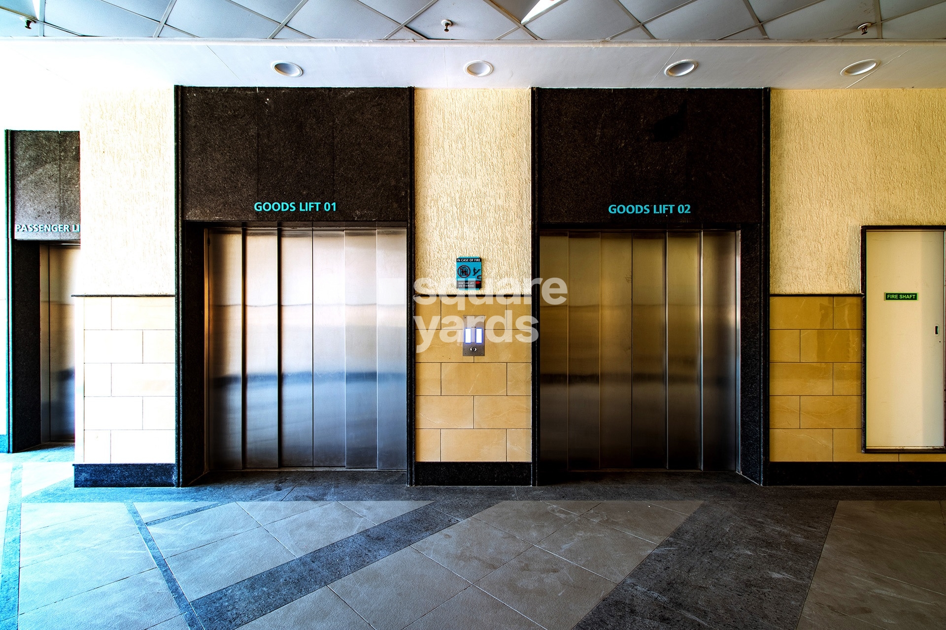 Raheja Tesla Industrial Lift Lobby Image