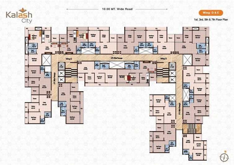 Raj Tulsi Kalash City Floor Plans 2
