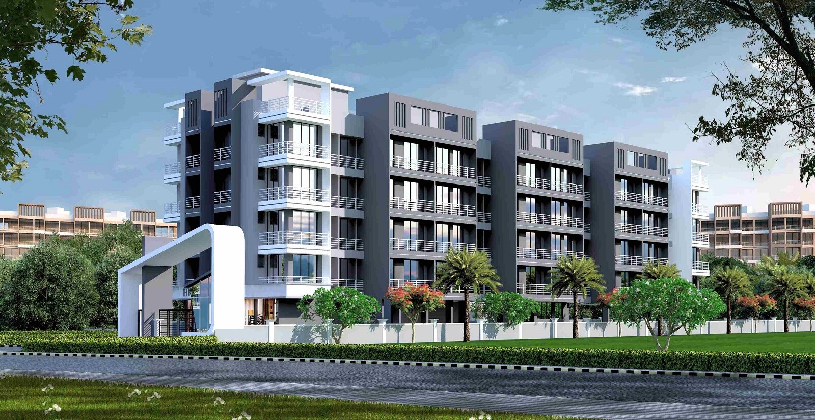 Rare Hrishikesh Apartment Exteriors