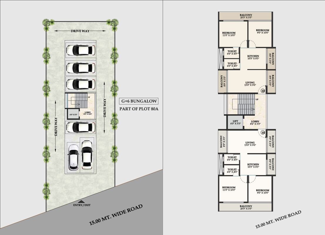 Rati Coastal Bay Floor Plans
