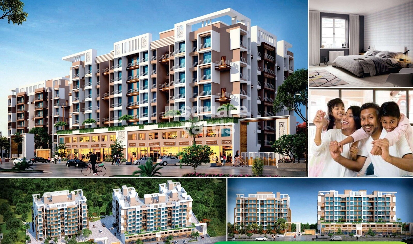 Ratneshwar Happy Homes Tower View 2