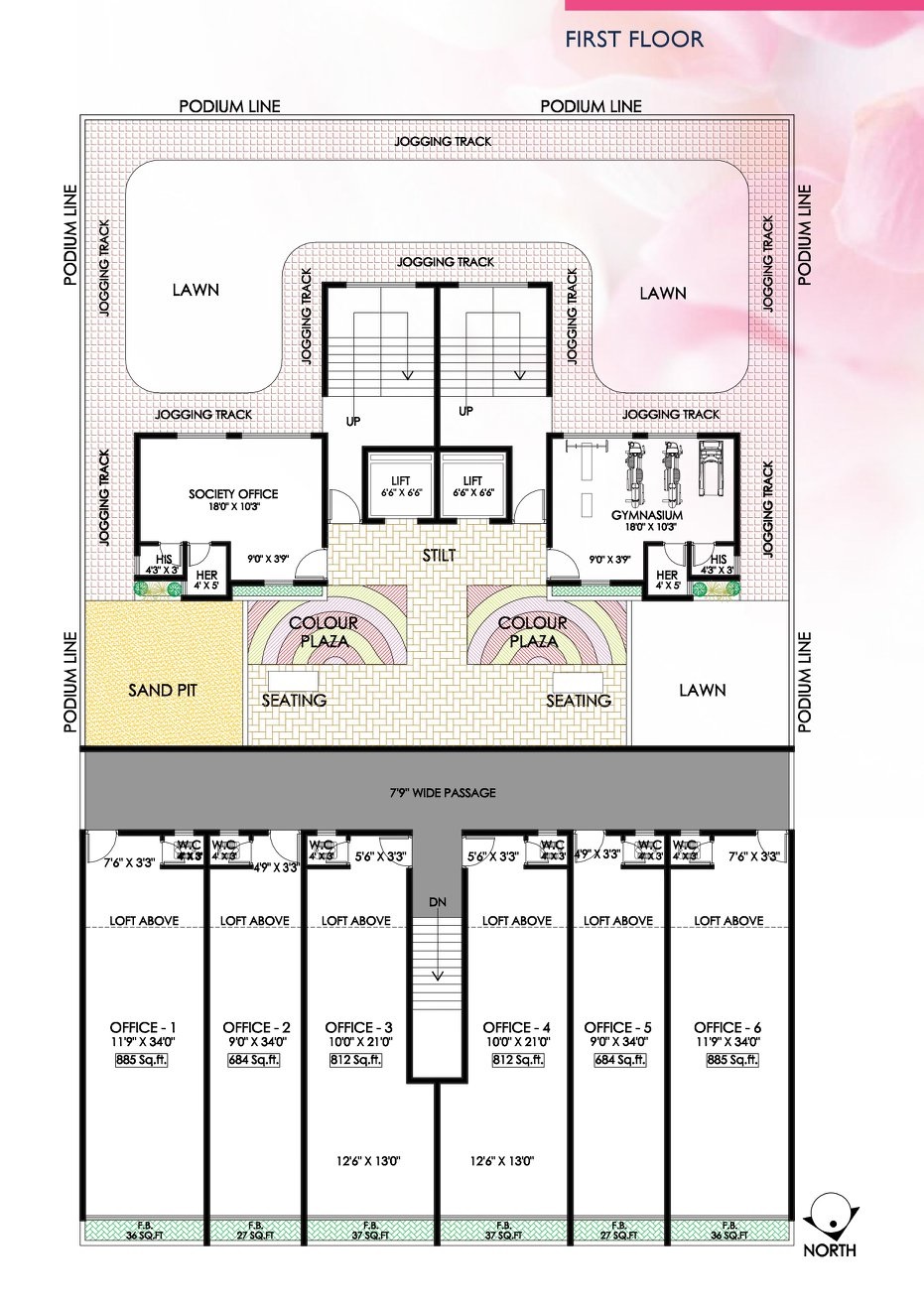 Ravechi Nirmal Heights Floor Plans