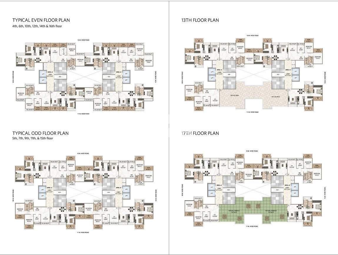 Regency Ellanza Floor Plans