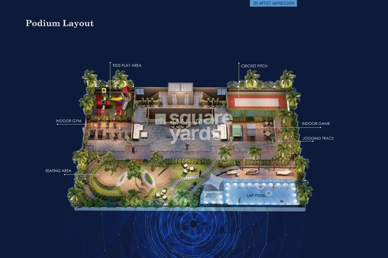 Reliable Balaji Aura Master Plan Image