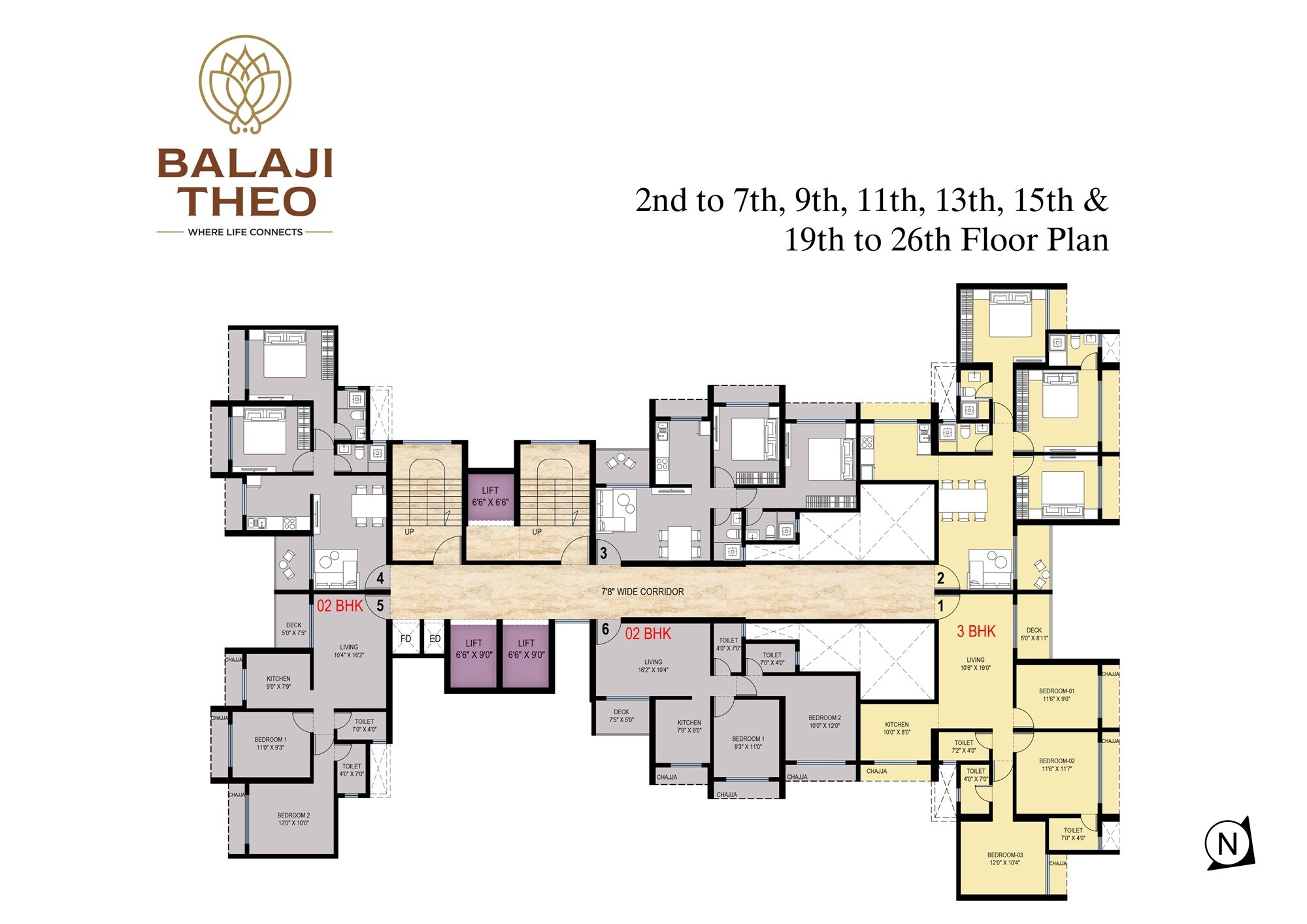 Reliable Balaji Theo Floor Plans