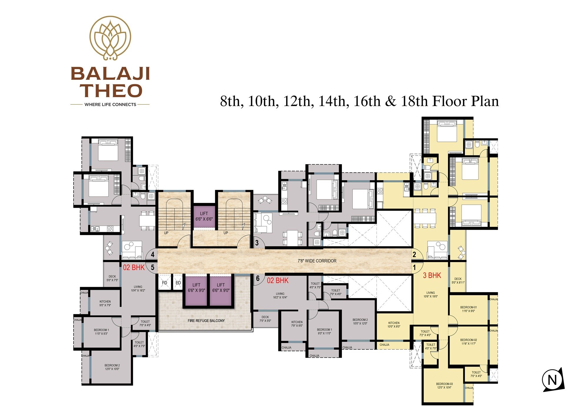 Reliable Balaji Theo Floor Plans 3