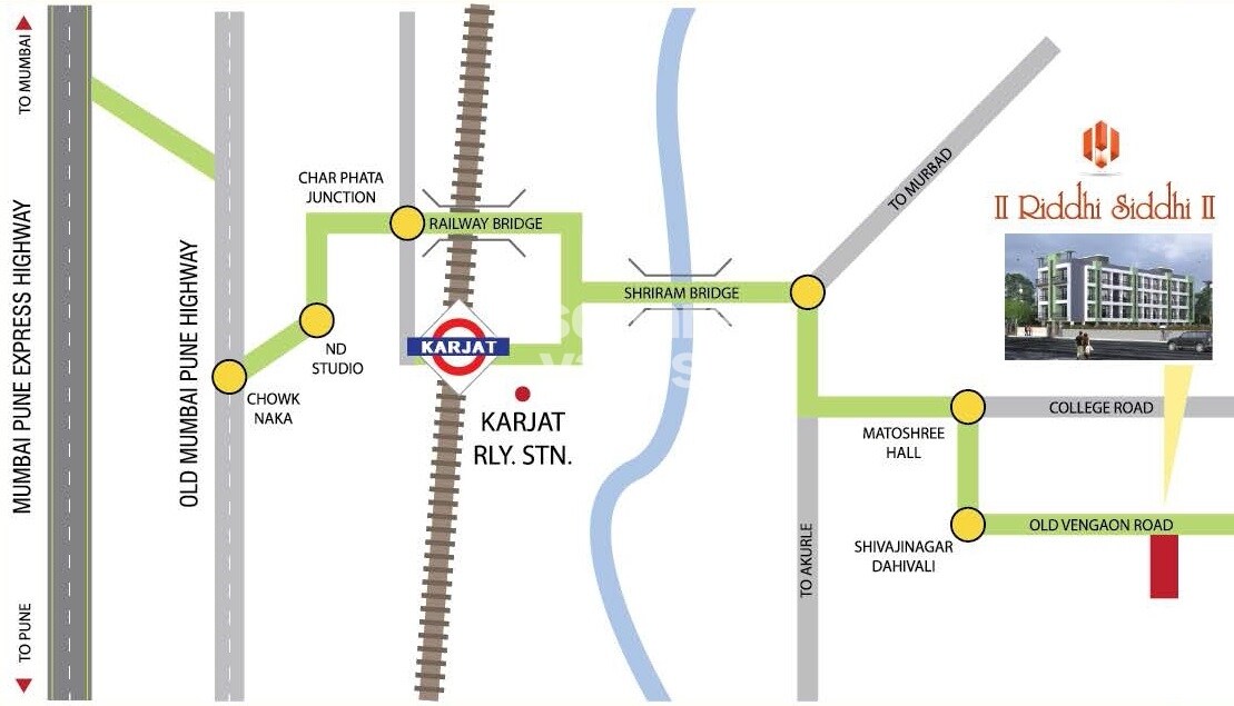 Riddhi Siddhi Apartments Karjat Location Image