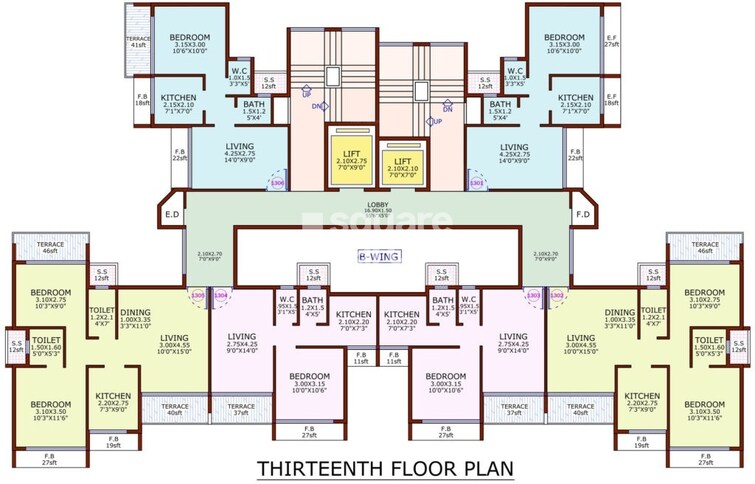 Riddhi Siddhi Heights Ulwe Floor Plans 3