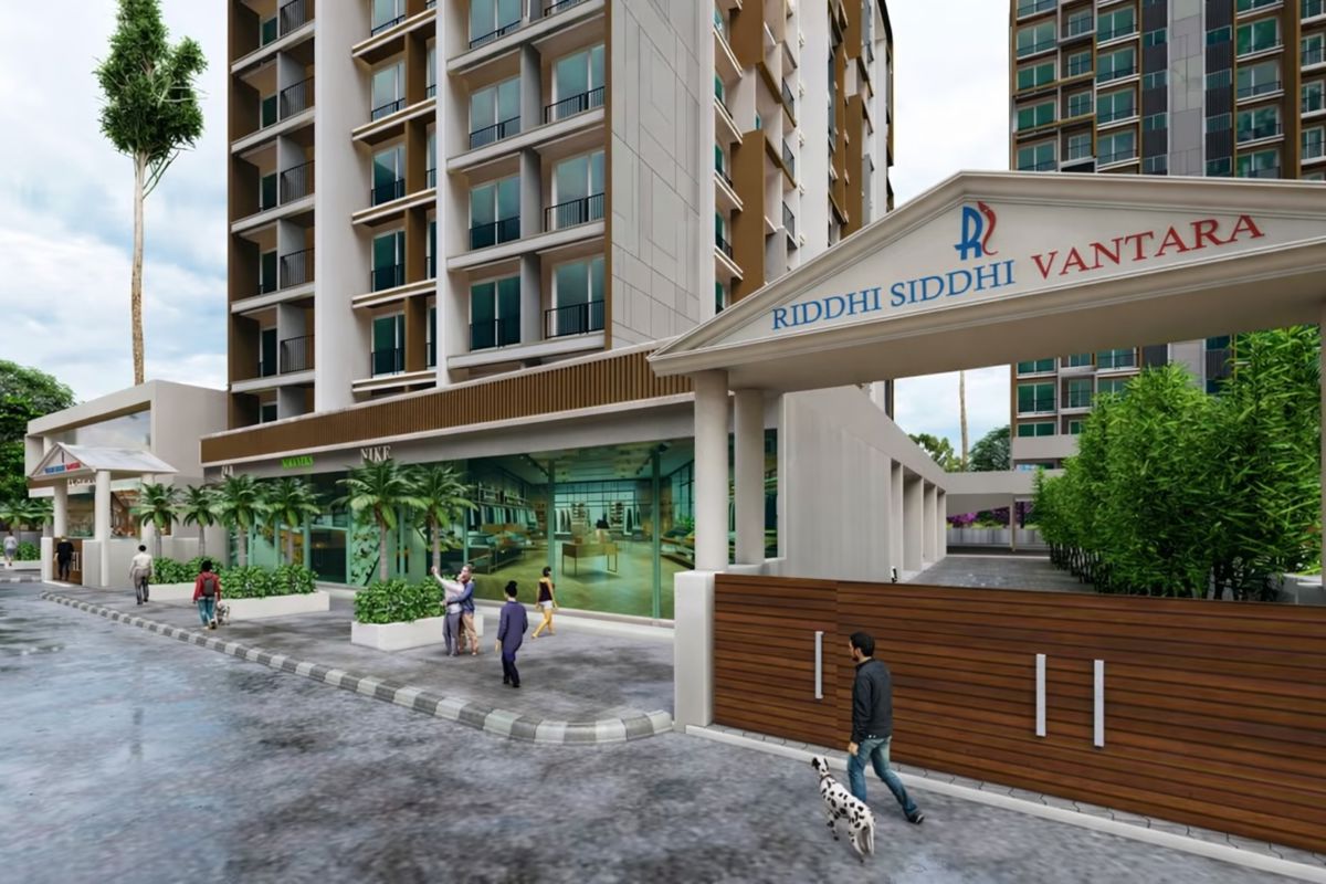 Riddhi Siddhi Vantara Entrance View