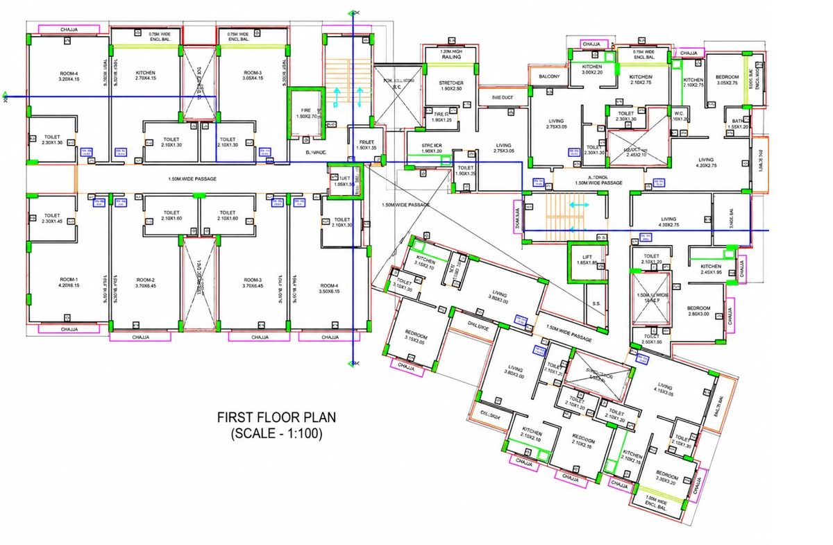 Rio Pushp Avenue Floor Plans