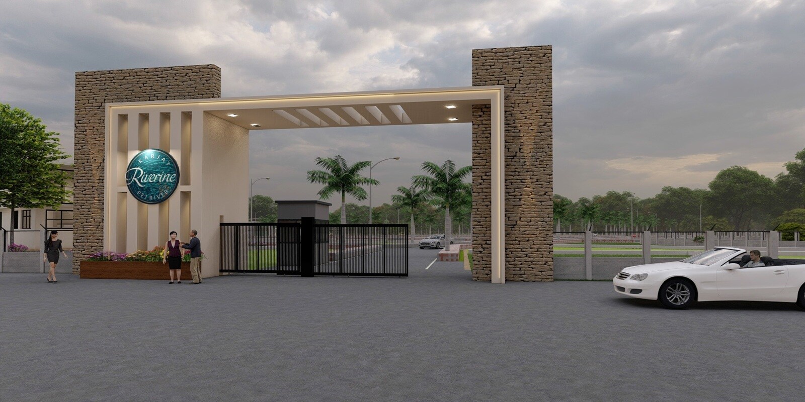 Riverine residential project in Anjap
