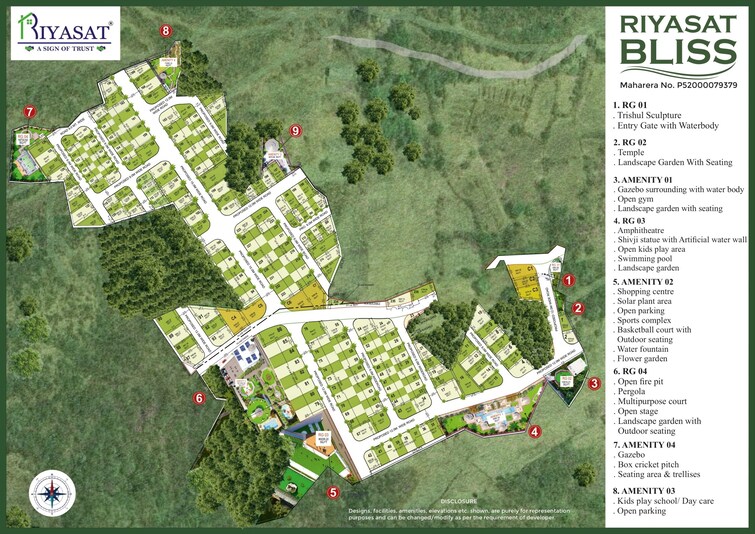 Riyasat Bliss Master Plan Image