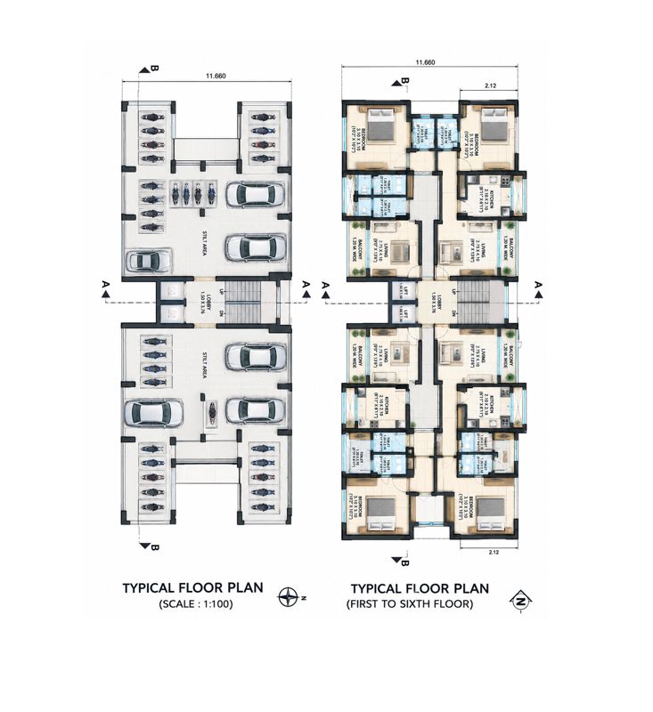 RJM Rukmini Heights Floor Plans